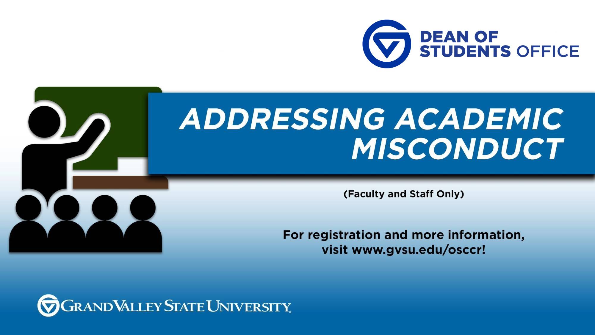 Addressing Academic Misconduct Workshop
